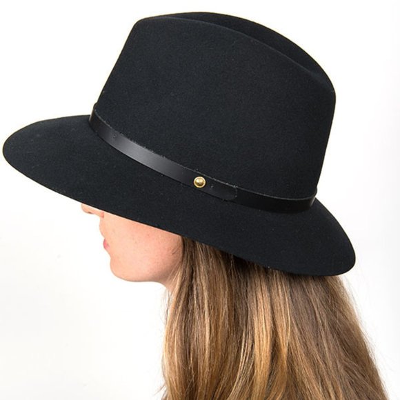rag & bone Accessories - Rag & Bone Floppy Brim Wool Fedora